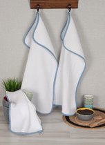 Arowell Keukenhanddoek Zwart - 10 stuks