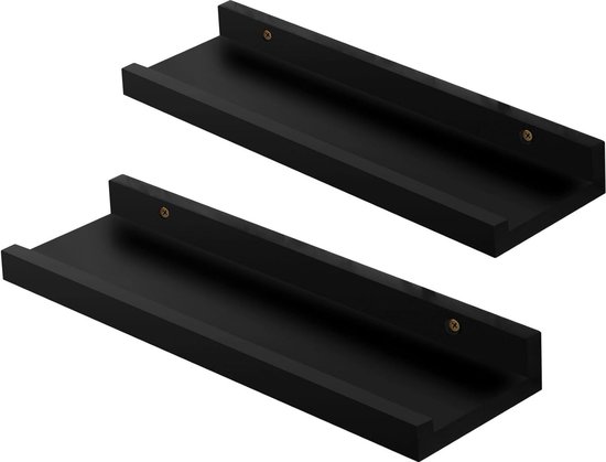 Spieringstore® Wandplank - Industriële plankjes aan de muur - Wanddecoratie - 60 CM