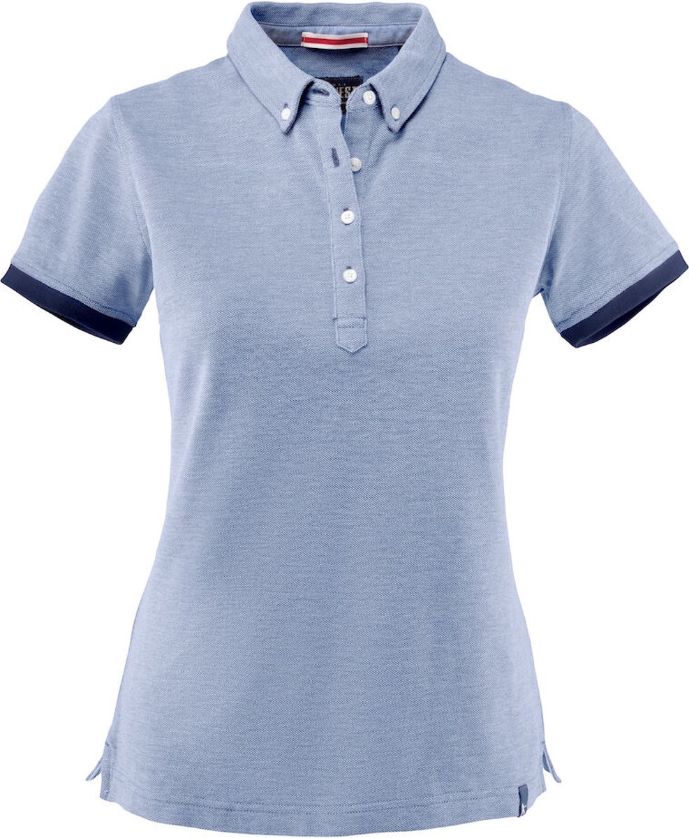 James Harvest POLO LARKFORD WOMAN 2125031 - lichtblauw mêlée - M