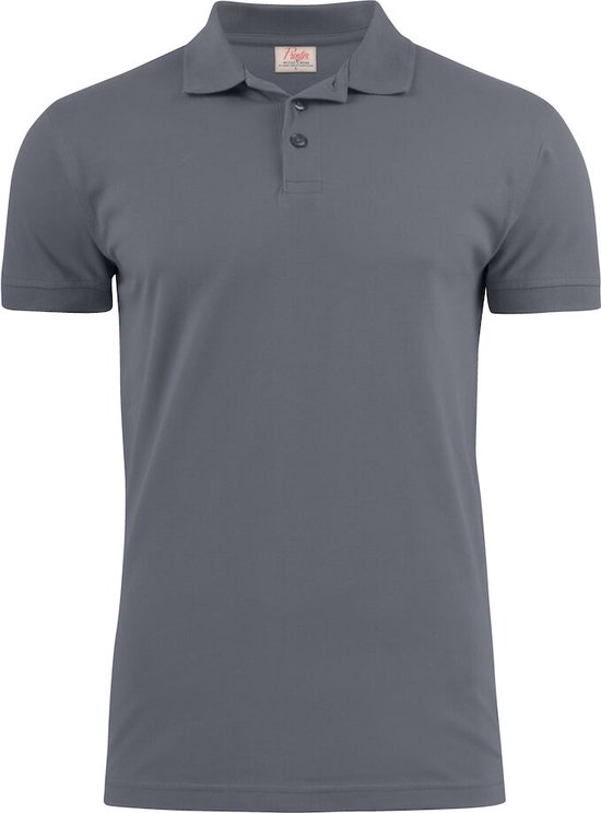 Printer POLO PIQUE SURF STRETCH 2265020 Staalgrijs M bol