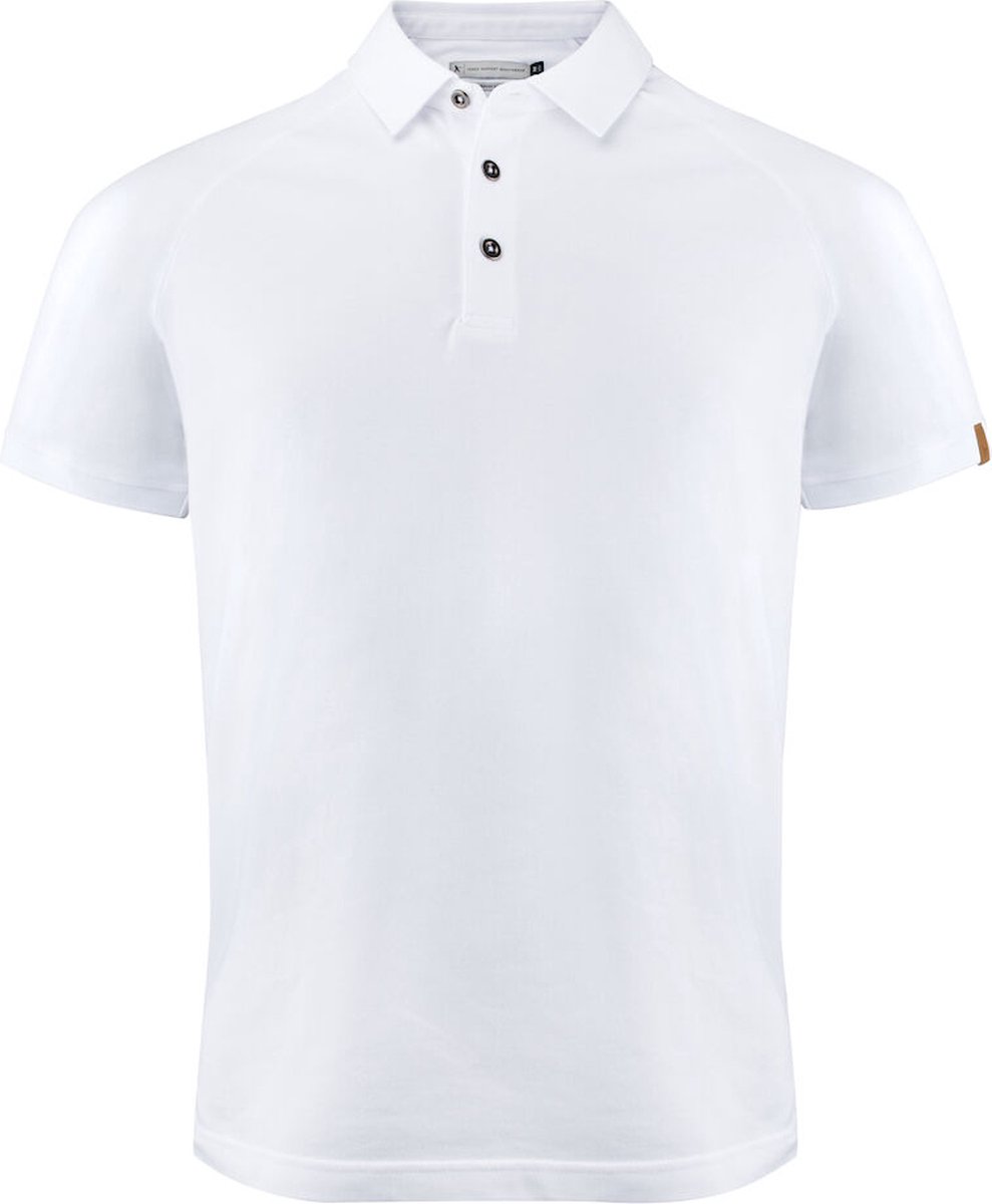 James Harvest POLO BROOKINGS REGULAR 2135037 - Wit - XL