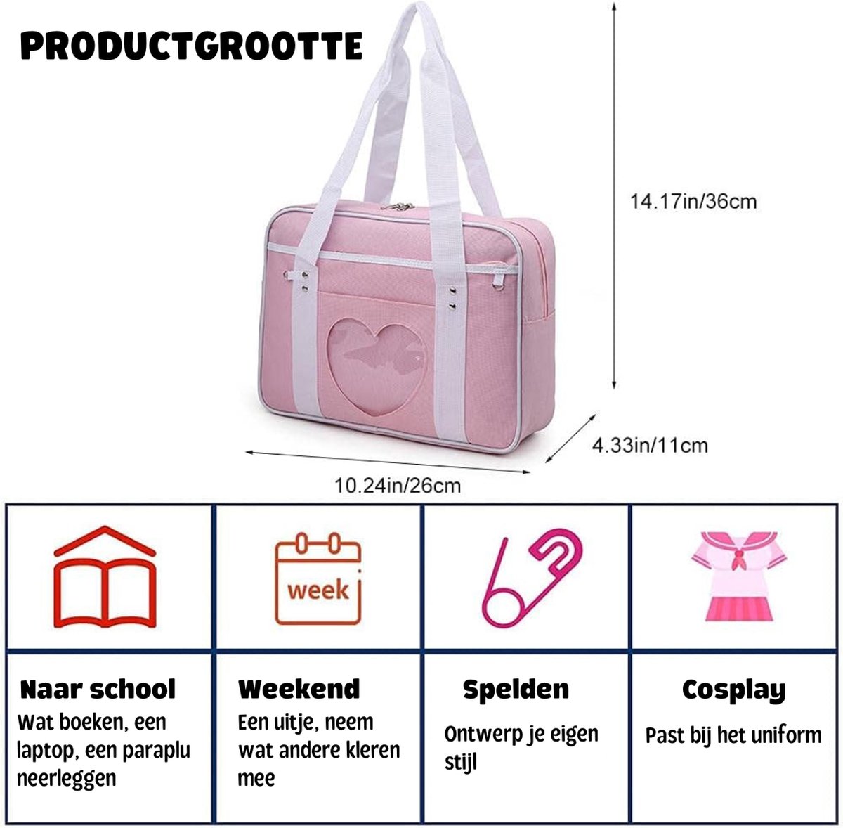 Sacha leren crossbody tas zwart | wehkamp