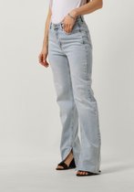 My Essential Wardrobe Daisymw 139 High Straight Slit Jeans Dames - Broek - Lichtblauw - Maat 32