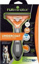 Furminator Dog Short Hair - Peigne en fourrure pour chien - Orange Medium