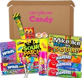 Amerikaanse snoep box - 16 delig - Amerikaans snoep - Zoet - Air heads - Sour Patch Kids - Nerds - Laffy Taffy - Populair door TikTok