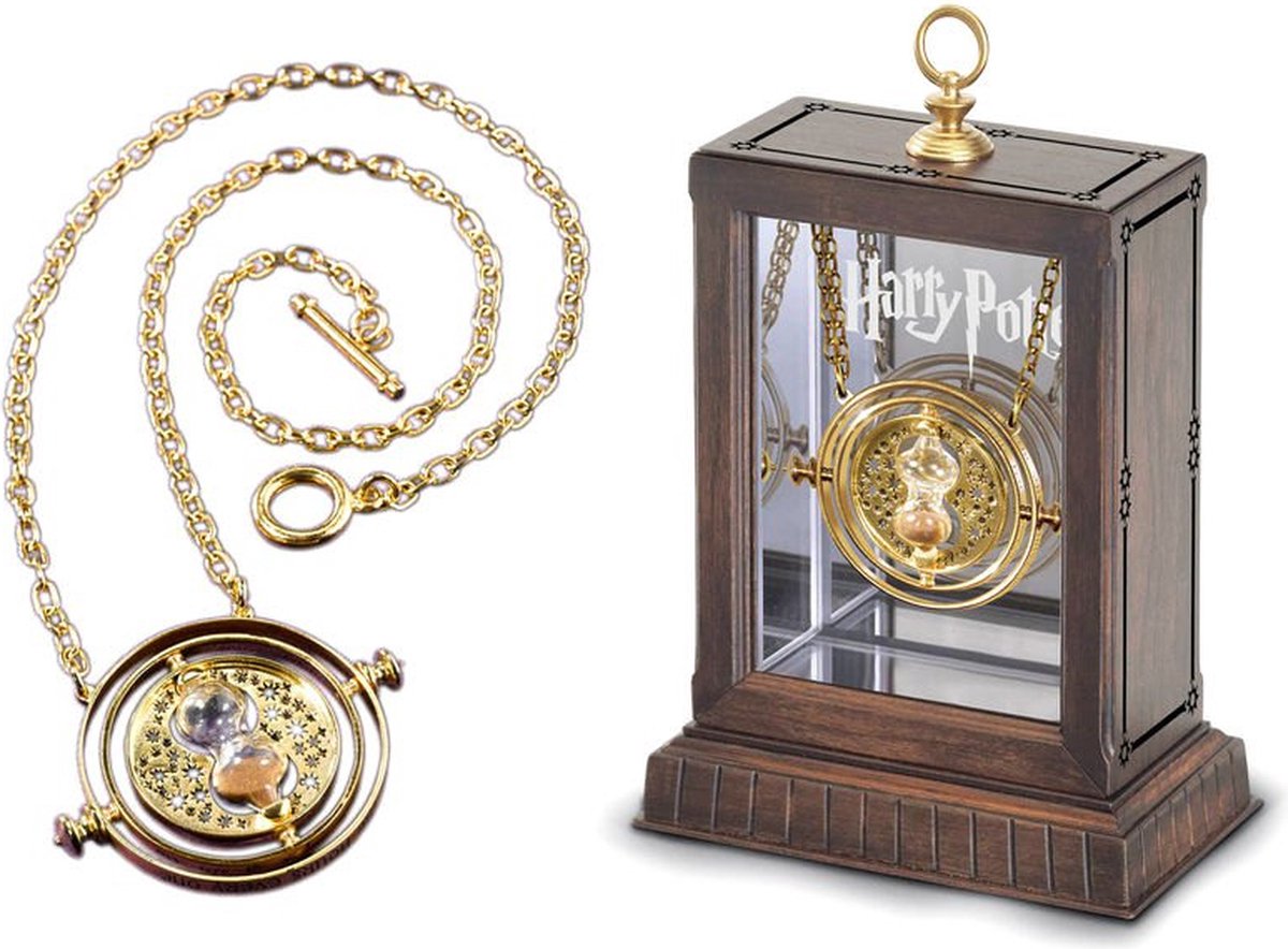 Noble Collection Harry Potter Time Turner ketting goudkleurig thumbnail 5