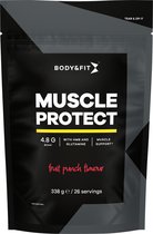 Body&Fit Muscle Protect BCAA - Fruit Punch Smaak - 338 gram (26 doseringen)