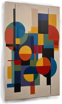 Tableau coloré - Tableaux abstraction verre - Décoration murale salon - Décoration murale moderne - Plexiglas - Décoration bureau - 80 x 120 cm 5mm