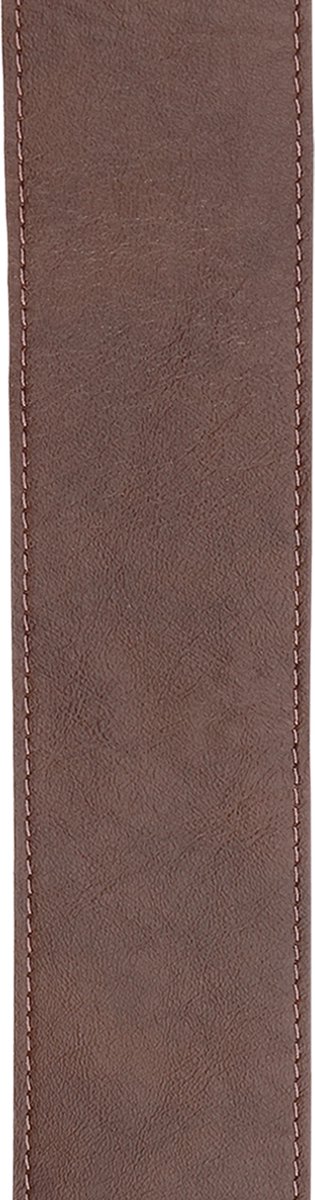 D'Addario 25BAL02 Comfort Leather Auto Lock Guitar Strap Brown gitaarband