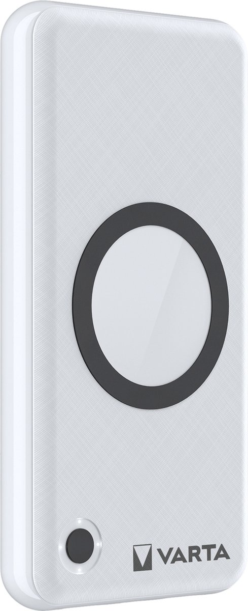 Varta 57908 101 111 powerbank Lithium-Polymeer (LiPo) 15000 mAh Draadloos opladen Wit