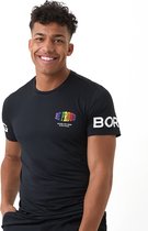 Björn Borg Tee - sportshirts - zwart - Mannen