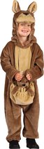 Costume Animaux kangourou Enfants - Peluche - Combinaison Animaux - Carnaval - Vêtements d'habillage Enfants - Marron - Taille 104