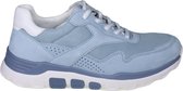 Gabor rollingsoft sensitive 86.986.16 - dames rollende wandelsneaker - blauw - maat 44 (EU) 9.5 (UK)