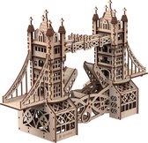 Mr. Playwood Tower Bridge - 3D houten puzzel - Bouwpakket hout - DIY - Knutselen - Miniatuur - 262 onderdelen