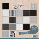 Card Deco Essentials - Jumbo Paperpack Points Noirs