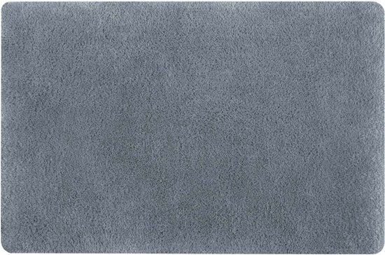 Spirella Antislip Badmat Alaska - Grijs - 71x36cm