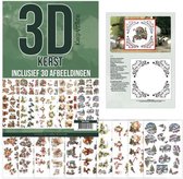 3D Knipvellenboek - Kerst 3