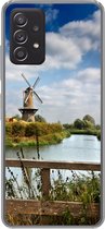 Geschikt voor Samsung Galaxy A53 5G hoesje - Molen in Gorinchem - Siliconen Telefoonhoesje