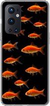 OnePlus 9 Pro - Poisson rouge - Animaux - Zwart - Siliconen