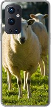 Convient pour coque OnePlus 9 Pro - Moutons - Animaux - Laine - Étui de téléphone en Siliconen
