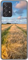 Geschikt voor Samsung Galaxy A53 5G hoesje - Gerstvelden in Groningen - Siliconen Telefoonhoesje