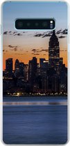 Samsung Galaxy S10 Plus hoesje - New York - Skyline - Amerika - Siliconen Telefoonhoesje