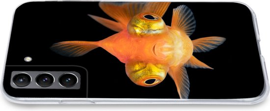 Coque Samsung Galaxy S21 - Poisson rouge - Animaux aquatiques - Yeux - Siliconen