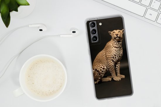 Coque Samsung Galaxy S21 - Léopard - Animaux - Tache - Siliconen