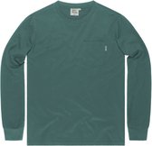Vintage Industries Grant Pocket T-shirt Longsleeve Ocean Blue