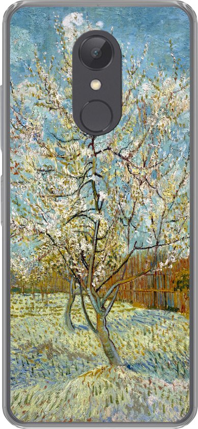 Coque Xiaomi Redmi 5 - Pêcher en fleurs - Vincent van Gogh - Coque de téléphone en Siliconen