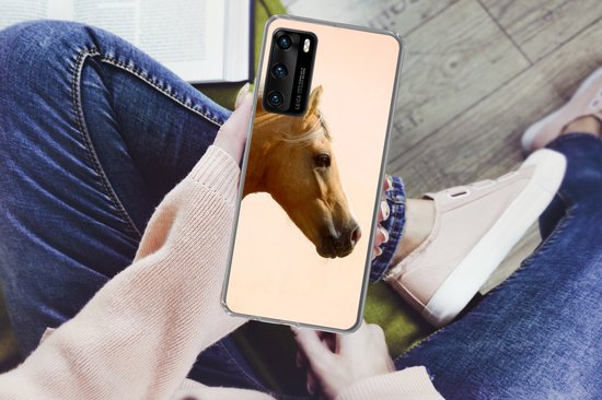 Coque Huawei P40 - Cheval - Léger - Air - Coque de téléphone en Siliconen