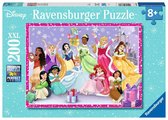 Puzzle XXL de Noël Princesses Disney (200 pièces)