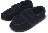 Dunimed (Lesvago) verbandschoenen met fleece - donkerblauw