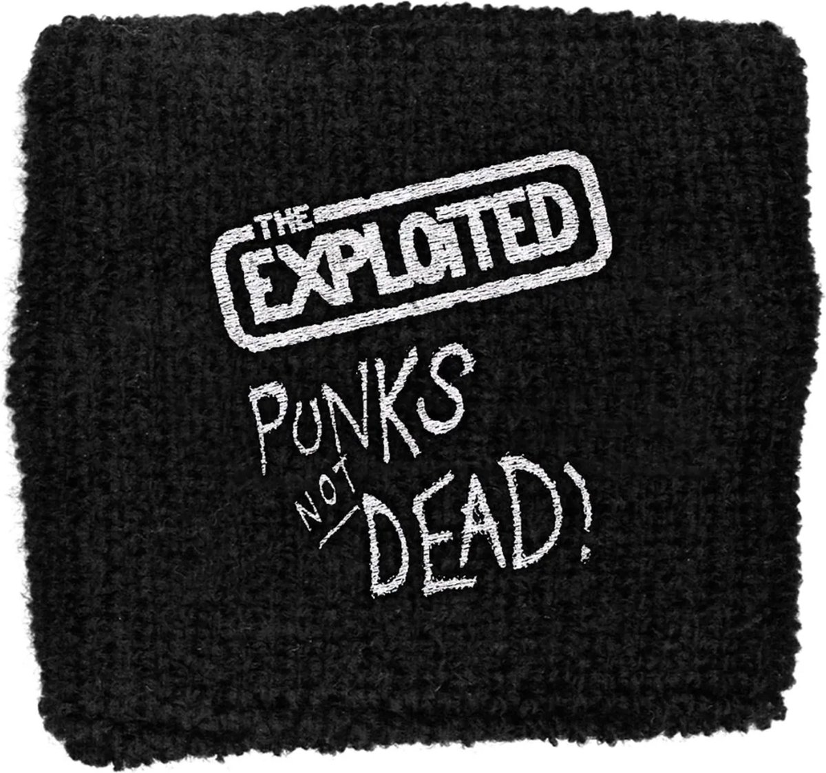 The Exploited - Punks Not Dead - wristband zweetbandje