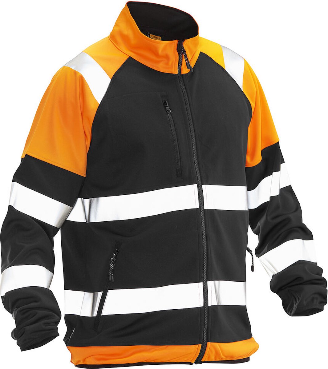 Jobman 5127 Hi-Vis Softshell Light Jacket 65512755 /HV Oranje