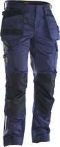 Jobman 2326 Craftsman Trousers Stretch 65232620 - Navy/Zwart - D104