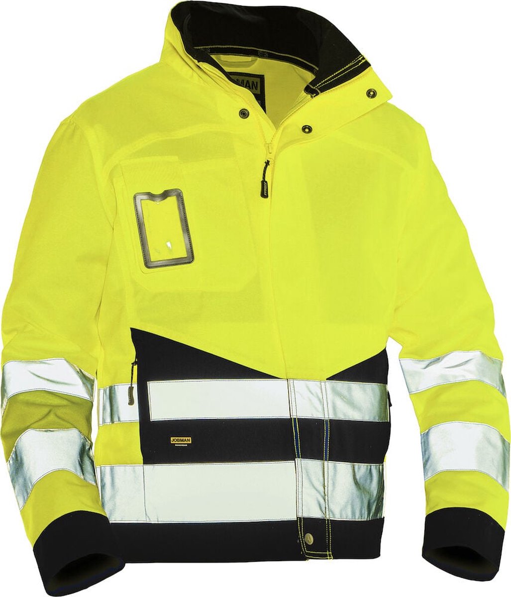 Jobman 1231 Hi-Vis Jacket 65123162 Zwart