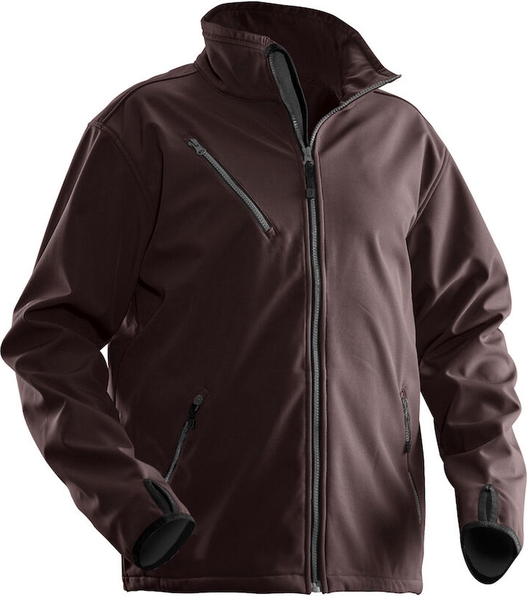 Jobman 1201 Softshell Jacket 65120171 - Bruin - XL