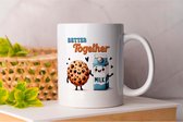 Mok Better Together - ForeverUs - Gift - Cadeau - CouplesGoals - TogetherForever - HappilyEverAfter - LoveWins - SamenGelukkig - EeuwigeLiefde - LiefdeVoorAltijd - MijnSchat