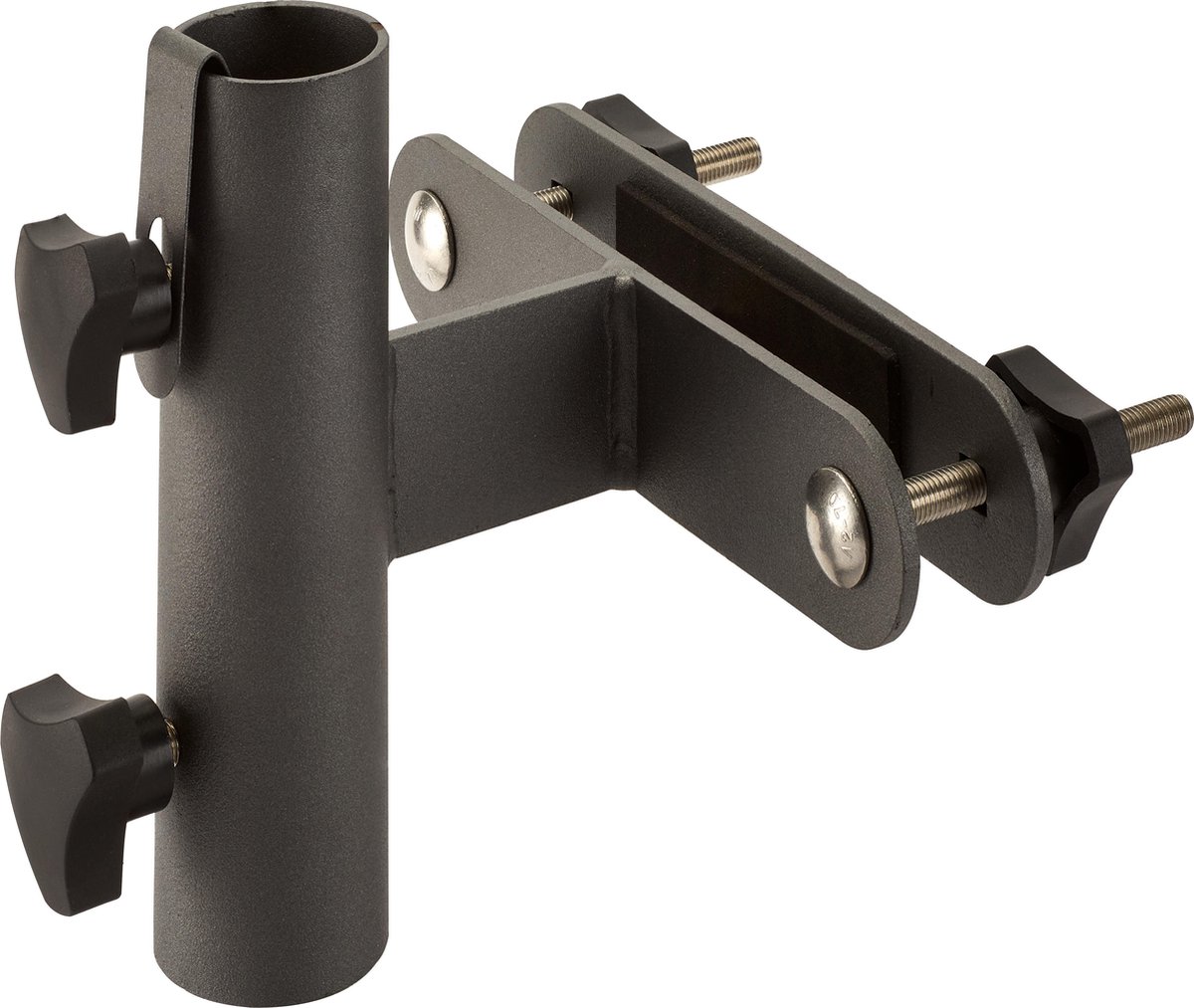 Platinum Sun & Shade – Balkonklem – Verticale reling - Ø3,8cm - Veilige bevestiging - Ruimtebesparend