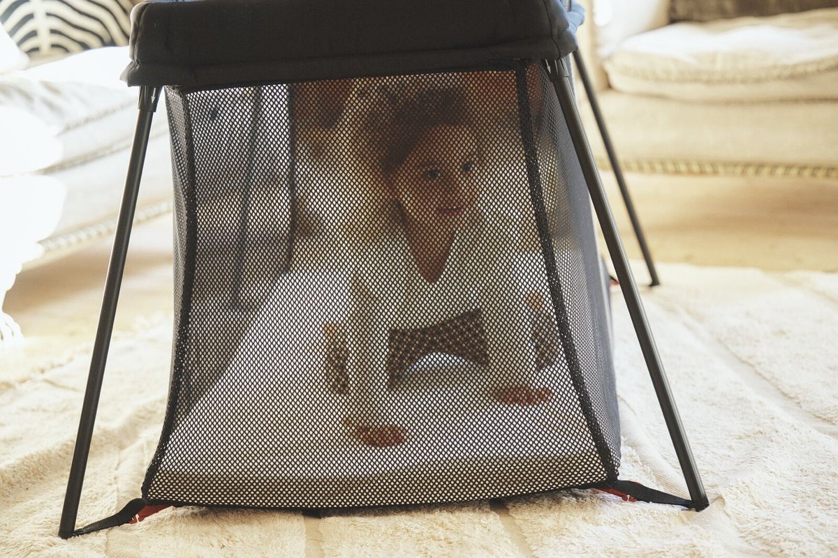 BabyBjörn Reisbedje Light -Zwart – foto 5