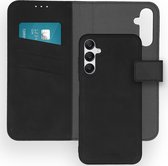 iMoshion Hoesje Geschikt voor Samsung Galaxy A25 Hoesje Met Pasjeshouder - iMoshion Uitneembare 2-in-1 Luxe Bookcase - Zwart