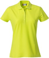 Clique Basic Polo Women 028231 - Signaal-groen - XS