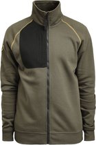 Jobman 5141 Sweatshirt Full-Zip 65514195 - Olijfgroen - M