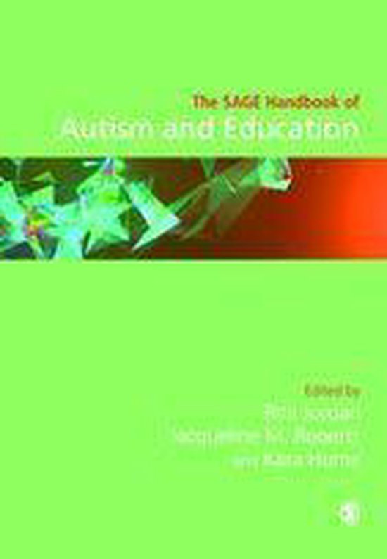 The SAGE Handbook of Autism and Education - cover