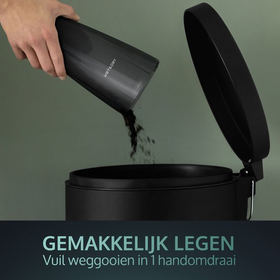 JAP Appliances Tornado S3 - Kruimelzuiger snoerloos - Handstofzuiger oplaadbaar - Auto stofzuiger draadloos - Krachtige zuigkracht 10000Pa - Nat en droog - Voor dierenharen - 150W