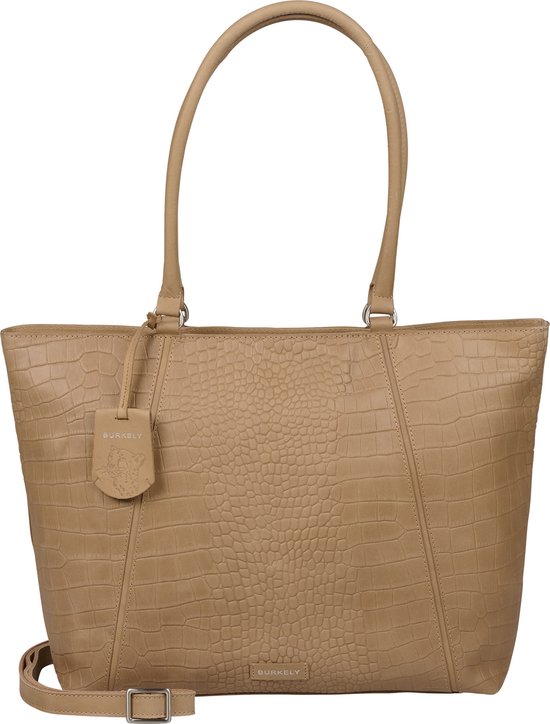 BURKELY Cool Colbie Dames Wide Tote - 15,6 inch laptopvak - Nude
