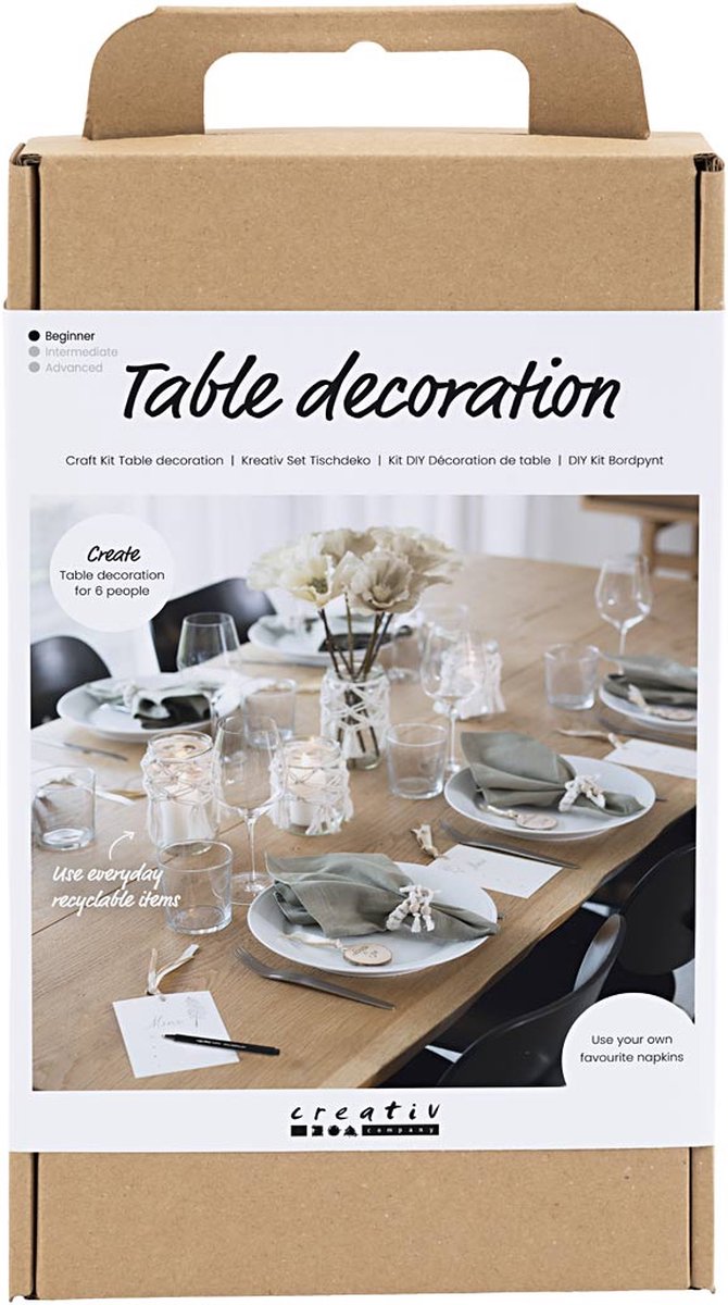 CC Hobbyset Tafeldecoratie Naturel