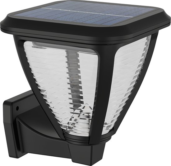 Philips Vapora solar wandlamp - zwart