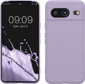kwmobile telefoonhoesje geschikt voor Google Pixel 8 - Hoesje voor smartphone - Precisie camera uitsnede - TPU back cover in lavendel